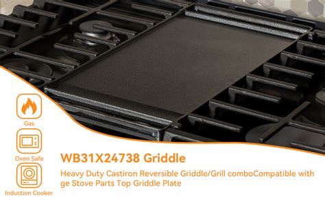 gas range center griddle